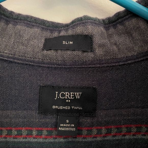 J Crew Brushed Twill Flannel Shacket Shirt 100% Cotton Southwest Striped - Picture 6 of 9